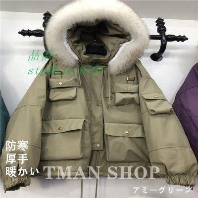 送料無料 モッズコート フード付き レディース ゆったり 暖かい 着痩せ 厚手 アウター ショート丈 ダウンコート ボリュームファー 防寒 ダウンジャケット 国内最安値 Www Simon Page Com
