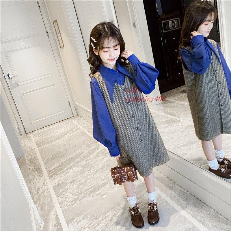 キッズ 130 ワンピース シャツ 2点セット 1 140 韓国子供服 ワンピース 女の子 春 長袖 150 110 Www Cowmanstoddart Com Au