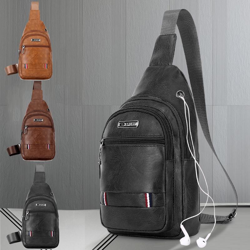 世界的に有名な ボディバッグ メンズ ショルダーバッグ 革 Pu レザー ワンショルダー 斜めがけ ウエストポーチ
