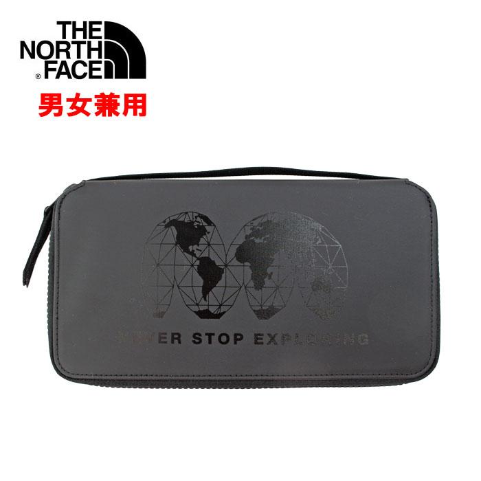 THE NORTH FACE 財布 STRATOLINER PASSPORT WALLET NF0A3KWCJK3-OS TNF BLACK OS  ザ・ノース・フェイス ノースフェイス パスポートケース ab-341200｜store-goods