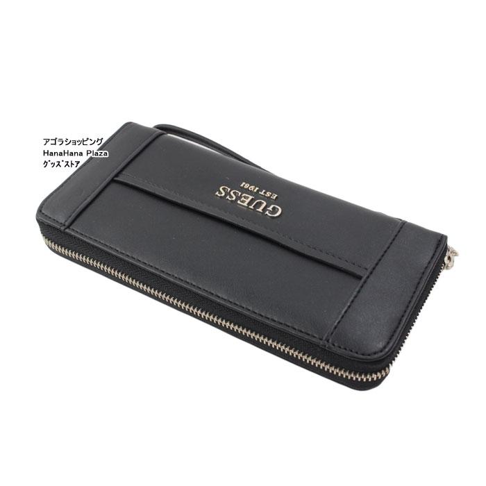 GUESS ゲス 財布 VG719046 BLACK ラウンドファスナー財布 長財布 GUESS ゲス 財布 VG719046 BLACK ラウンドファスナー財布 長財布