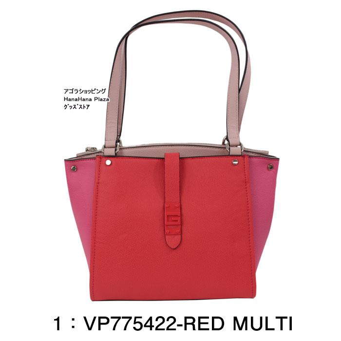 GUESS ゲス バッグ VP775422 RED MULTI NEREA ハンドバッグ バック 