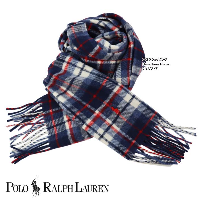 ポロ ラルフローレン マフラー 男女兼用 PC0999 ポニー刺繍 ウール  