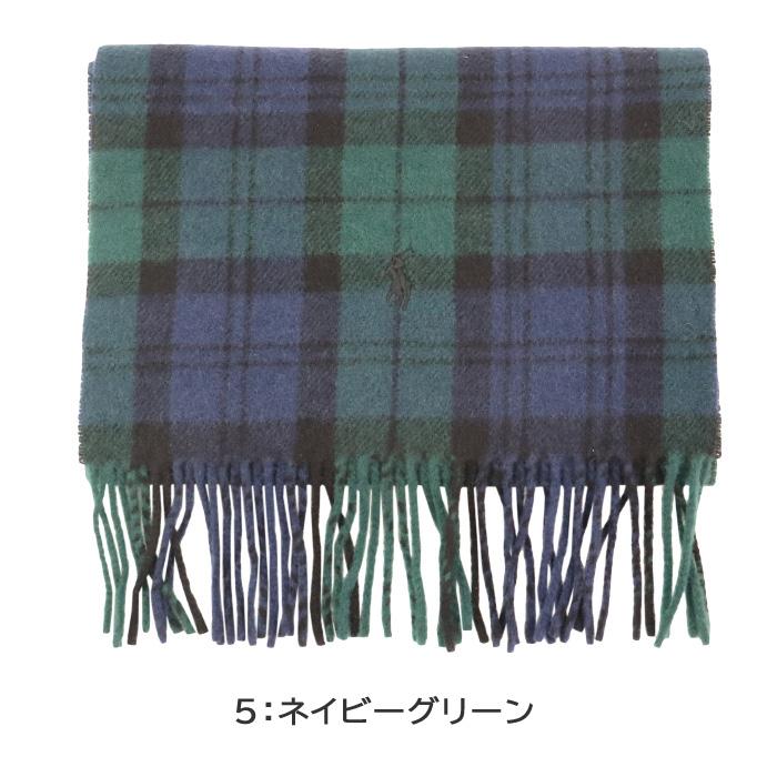 ポロラルフローレン 100%カシミア マフラー クリスマス チェック イタリア製 POLO RALPH LAUREN（ポロ・ラルフローレン） 並行輸入品 ポロ ラルフ
