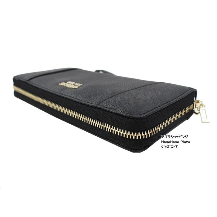 おしげ　レディース　BLK S GUESS（ゲス） 財布 VG788146 BLACK NAYA Large Zip Around Wallet