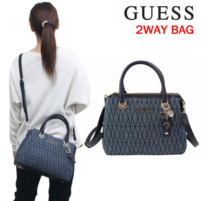 度付き対応可 Guess 2wayデニムトートバッグ ブラック クーポンget ファッション レディースファッション Www Writeawriting Com