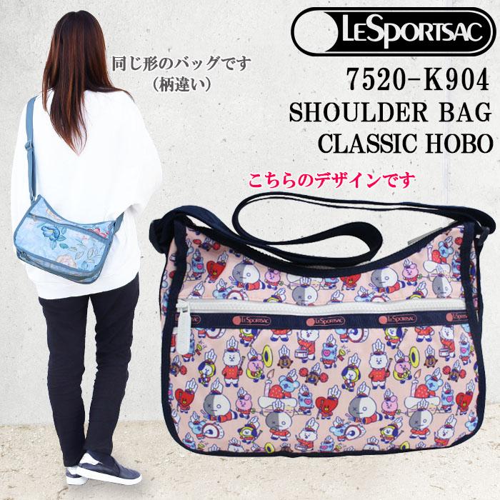 レスポートサック バッグ 75 K904 Bt21 Multi クラシック ホーボー 斜め掛け ショルダーバッグ Bts Line Friends コラボ Ab Ab グッズストア 通販 Yahoo ショッピング