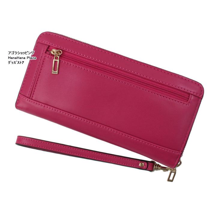 GUESS（ゲス） 並行輸入品 財布 VS811346 FUCHSIA リングプレート
