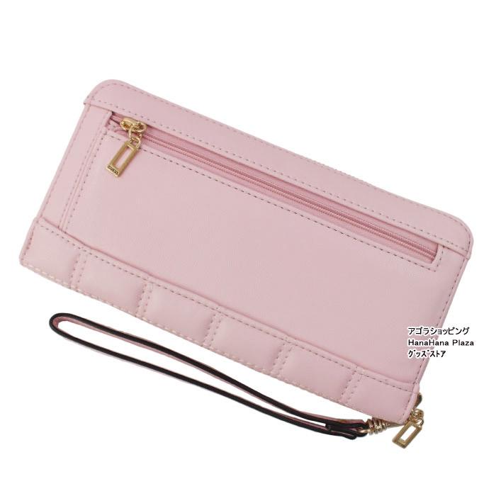 【新品・タグ付】GUESS リストレット付 長財布 キルト ロゴ入り store-goods_ab-497100