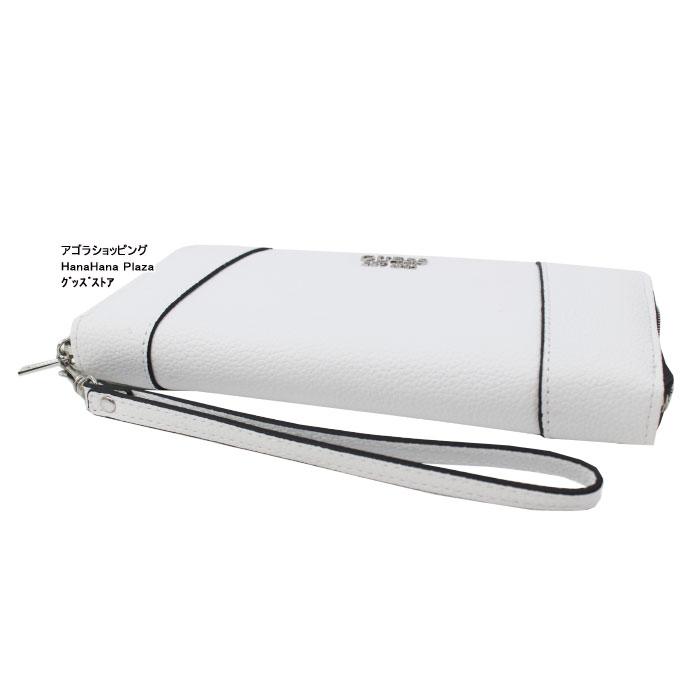 GUESS（ゲス） 財布 VY788146 WHITE NAYA SLG Large Zip Around Wallet