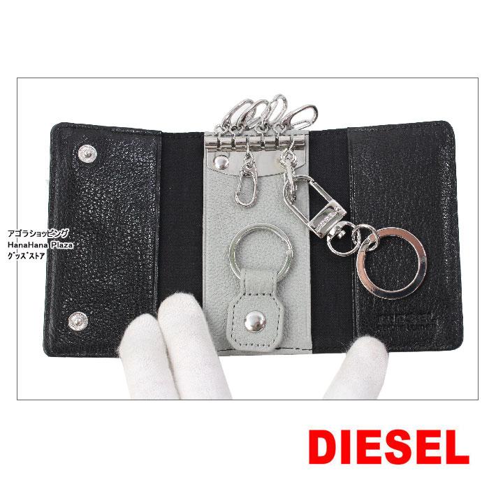 DIESEL ディーゼル キーケース X06640 P3043 H0999 BLACK DIESEL ディーゼル キーケース X06640 P3043 H0999 BLACK
