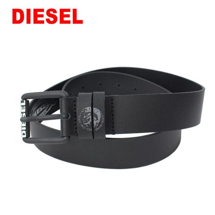 DIESEL ディーゼル ベルト X06028 PR227 T8013 B-LAMON ブラック BLACK