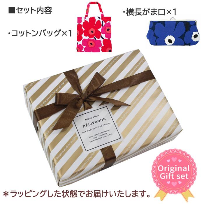 marimekko（マリメッコ） 並行輸入品 ギフトセット コットンバッグ 横