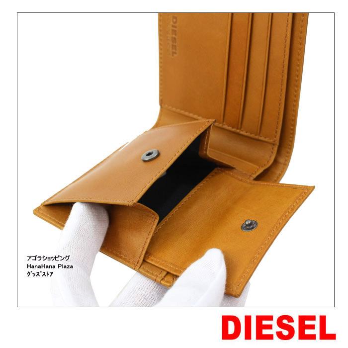 DIESEL 二つ折り財布 ディーゼル DIESEL 二つ折り財布 X08996 P4635 T8013 HIRESH XS ZIPPI