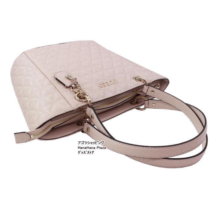 【並行輸入品】ゲス バッグ GG787922 BLUSH NOELLE トートバッグ モノグラム キルティング チャーム付き バック GUESS ab-478300_4