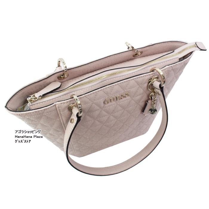 【並行輸入品】ゲス バッグ GG787922 BLUSH NOELLE トートバッグ モノグラム キルティング チャーム付き バック GUESS ab-478300_6
