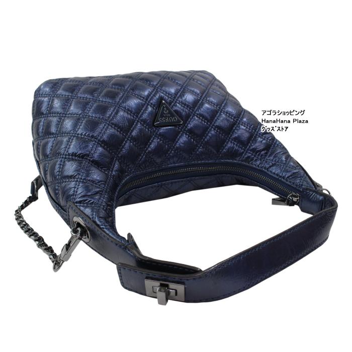 【極美品】GUESS ゲス CESSILY セシリー キルティングバッグ黒 GUESS（ゲス） 【並行輸入品】ゲス バッグ KM767902 MIDNIGHT CESSILY