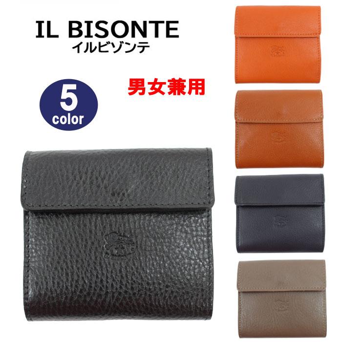 イルビゾンテ 財布 折財布 SMW022 PV0005 小銭入れ IL BISONTE レザー  