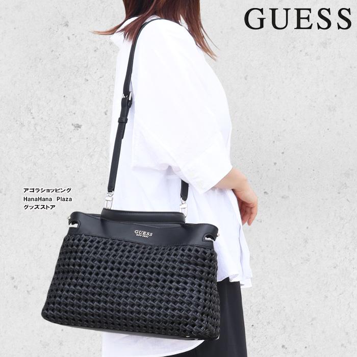 GUESS】2Way バッグ レザー ブラック/黒 モノグラム グラム SG739807 