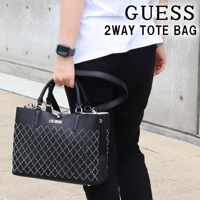 GUESS ゲス バッグ XG849306 BLACK AMARA ブラック 2way 型抜き GUESS ゲス バッグ XG849306 BLACK AMARA ブラック 2way 型抜き