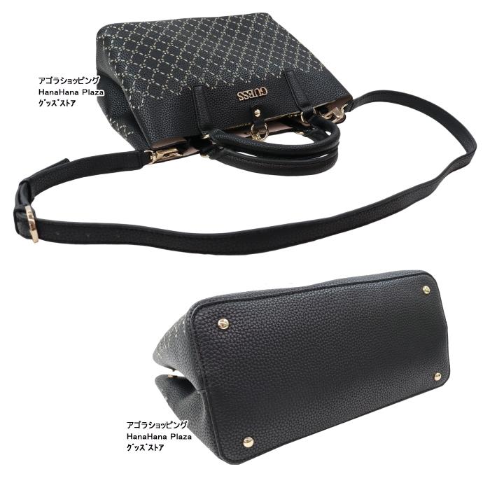 GUESS ゲス バッグ XG849306 BLACK AMARA ブラック 2way 型抜き GUESS ゲス バッグ XG849306 BLACK AMARA ブラック 2way 型抜き
