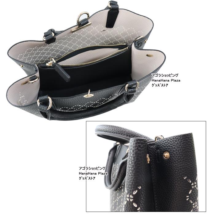 GUESS ゲス バッグ XG849306 BLACK AMARA ブラック 2way 型抜き GUESS ゲス バッグ XG849306 BLACK AMARA ブラック 2way 型抜き