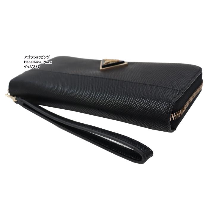 GUESS（ゲス） 並行輸入品 財布 ZG787946 BLACK GUESS 浮きロゴ