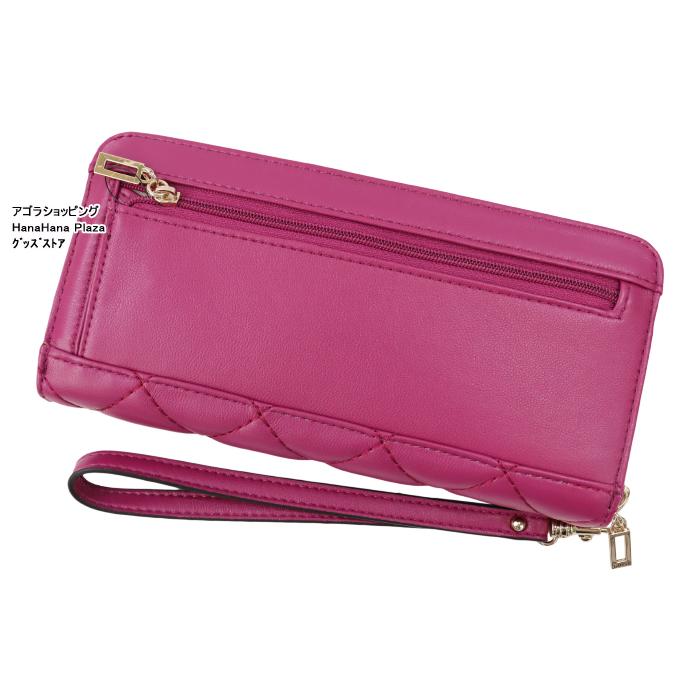 GUESS ゲス 財布 QG767946 FUCHSIA 浮きロゴプレート ラウンド GUESS ゲス 財布 QG767946 FUCHSIA 浮きロゴプレート ラウンド