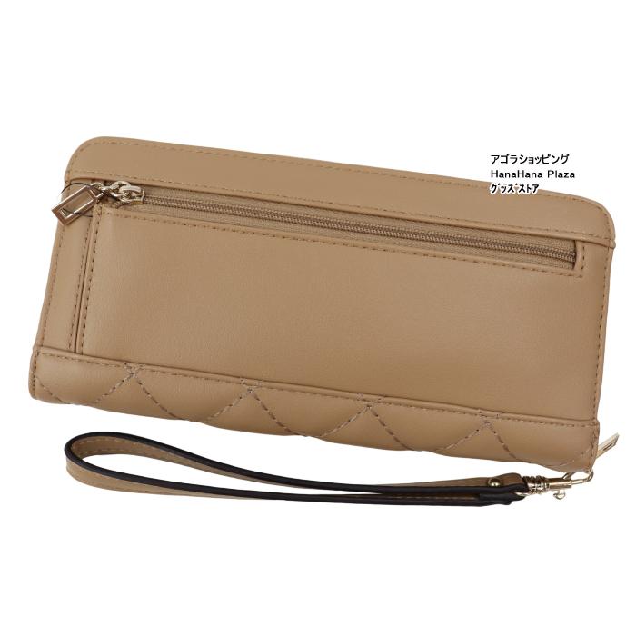 GUESS（ゲス） 並行輸入品 財布 QG767946 BEIGE GUESS ロゴプレート