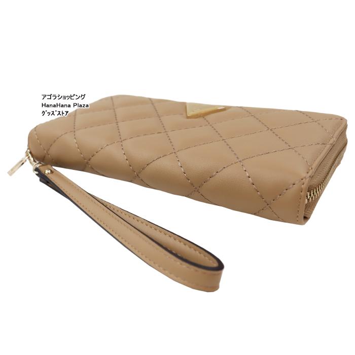 【新品未開封品】GUESS ラウンドファスナー 長財布 正規品　ブラウン GUESS（ゲス） 財布 LARGE ZIPAROUND ラウンドファスナー長財布