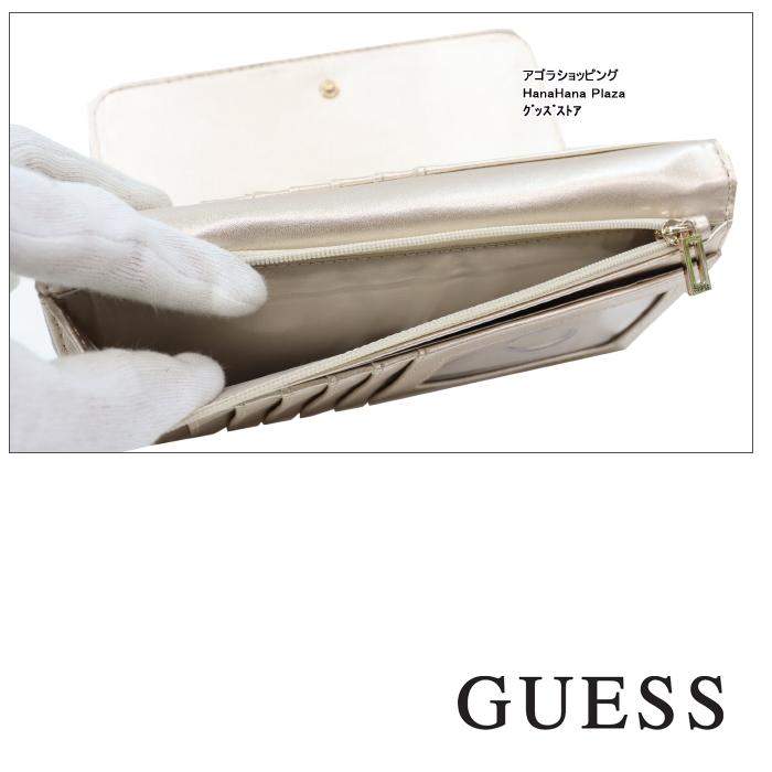 GUESS（ゲス） 並行輸入品 財布 QG839466 STONE ヌードピンク 三つ折り
