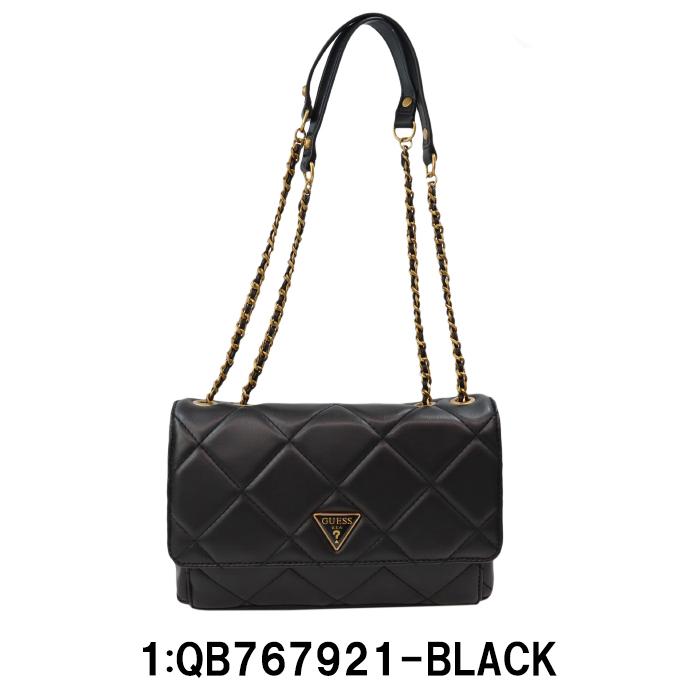 GUESS（ゲス） 並行輸入品 バッグ QB767921 BLACK ブラック チェーン