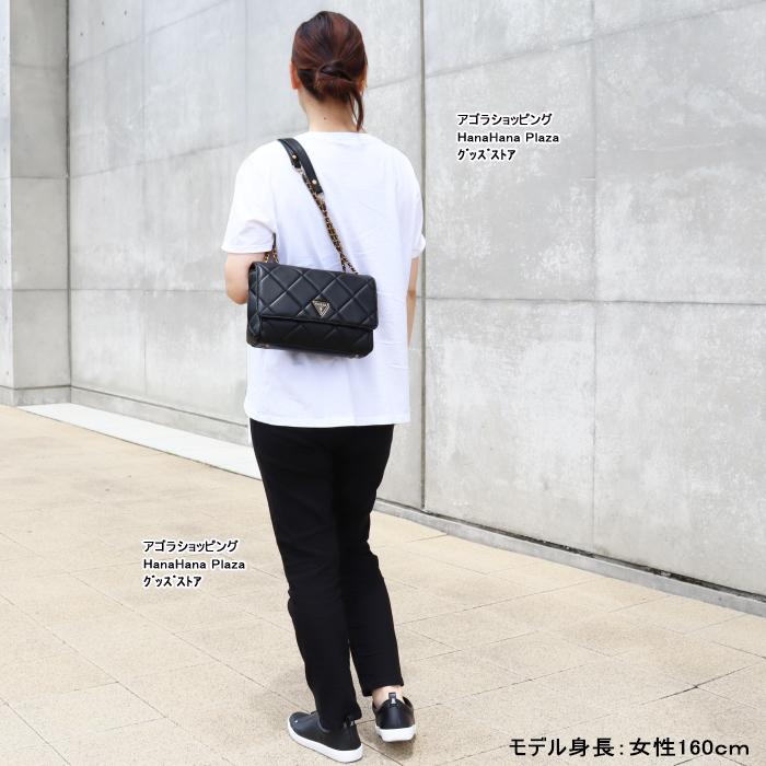 GUESS ゲス バッグ QB767921 BLACK ブラック チェーンショルダー GUESS ゲス バッグ QB767921 BLACK ブラック チェーンショルダー