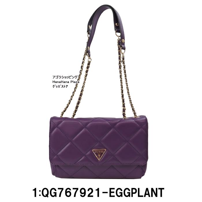 GUESS（ゲス） 並行輸入品 バッグ QG767921 EGGPLANT パープル