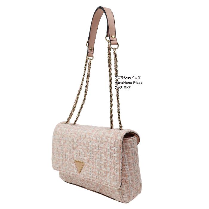 GUESS（ゲス） 【並行輸入品】ゲス バッグ PT767921 PEACH ツイード
