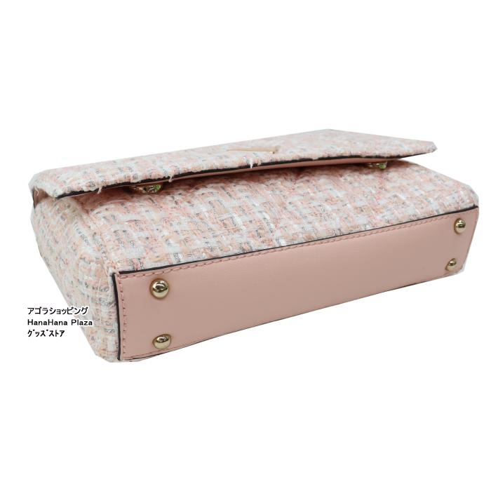 GUESS 【並行輸入品】ゲス バッグ PT767921 PEACH ツイード