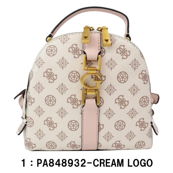 GUESS（ゲス） バッグ PA848932 CREAM LOGO クリームピンク リュック