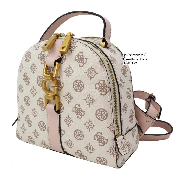 GUESS（ゲス） バッグ PA848932 CREAM LOGO クリームピンク リュック