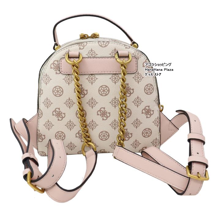 GUESS（ゲス） バッグ PA848932 CREAM LOGO クリームピンク リュック 