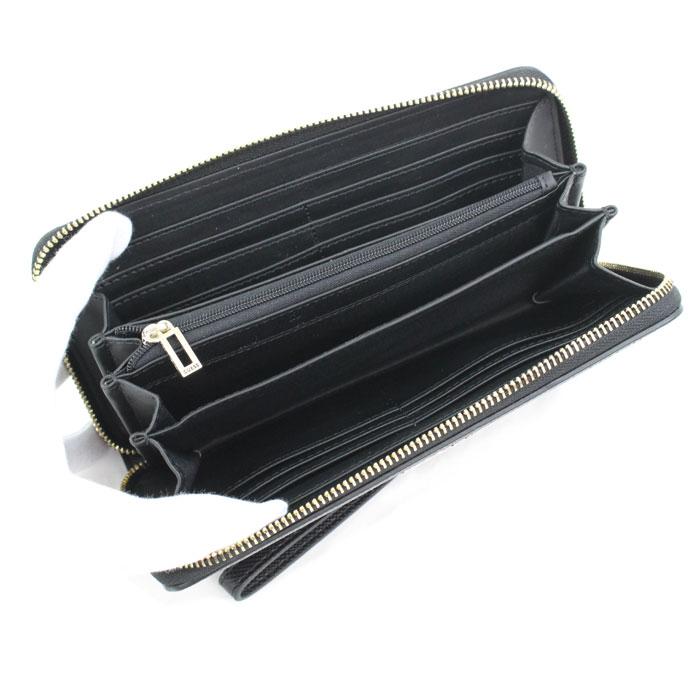 GUESS ゲス 財布 AG787046 BLACK 浮きロゴ ブラック ラウンド GUESS ゲス 財布 AG787046 BLACK 浮きロゴ ブラック ラウンド