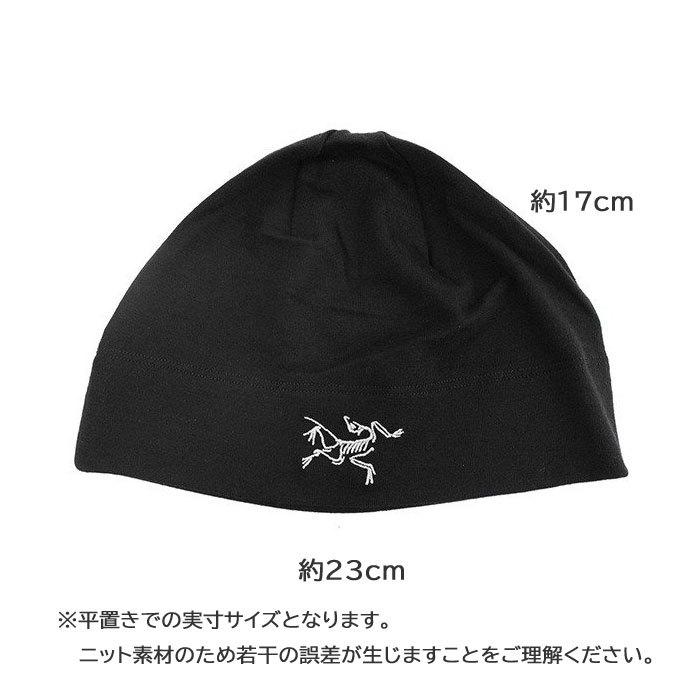 【アークテリクス】【新品】【良質】 ニット帽　男女兼用　ビーニー　ブラック ARC'TERYX ニットキャップ ビーニー Bird Head Toque｜MIRISE(ミライズ