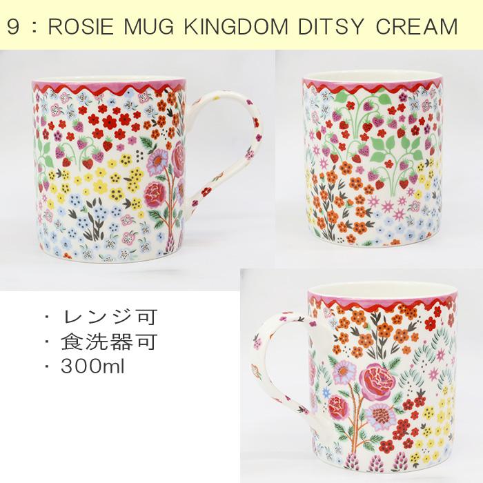 キャスキッドソン マグカップ 陶器  Mug ALICE ROSIE BILLIE コップ コーヒーカップ 誕生日 お祝い 贈り物 Cath Kidston ab-549300｜store-goods｜12