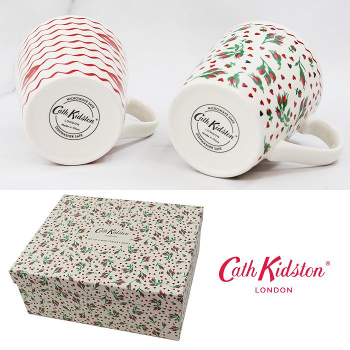 Cath Kidston キャスキッドソン 4P セット マグカップ 陶器 ミニ Cath Kidston キャスキッドソン 4P セット マグカップ 陶器 ミニ