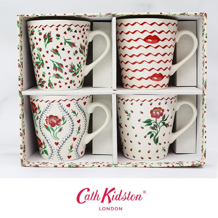 Cath Kidston（キャス・キッドソン） 並行輸入品 4P セット マグカップ
