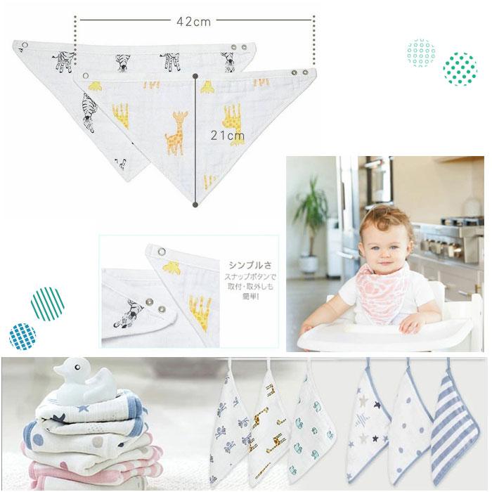 aden+anais（エイデンアンドアネイ） 並行輸入品 おくるみ2枚/ぞう 