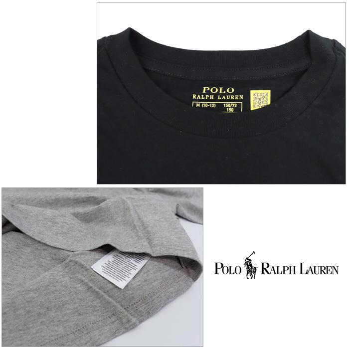 並行輸入品 ポロ ラルフローレン クルーネック Tシャツ ボーイズ 半袖 323832904 キッズ BOYS メンズ レディース POLO Ralph Lauren ab-575100の画像