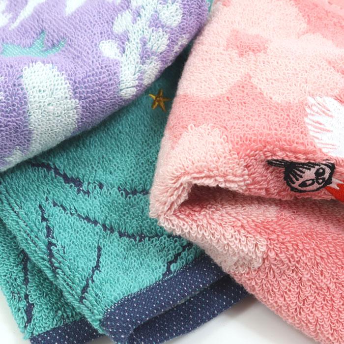 ムーミン Moomin ハンドタオル ハンカチ タオル ブランドハンカチ プチ
