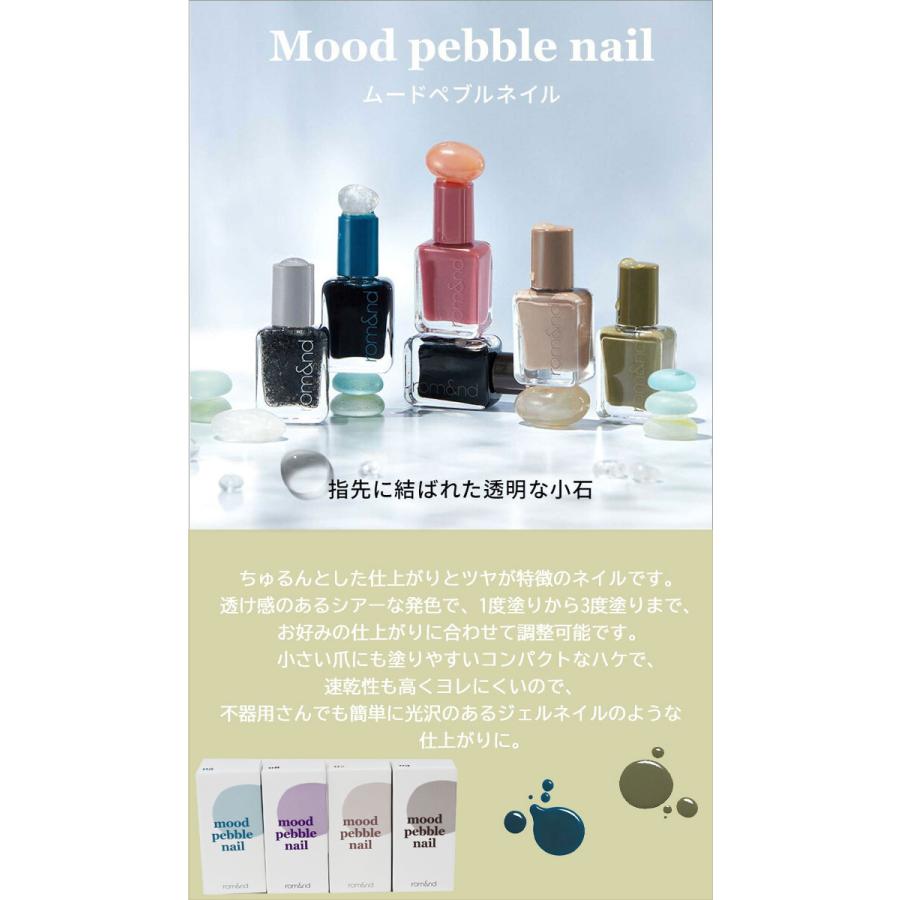 rom＆nd ロムアンド マニキュア 箱にキズ汚れありのためお買い得価格 3