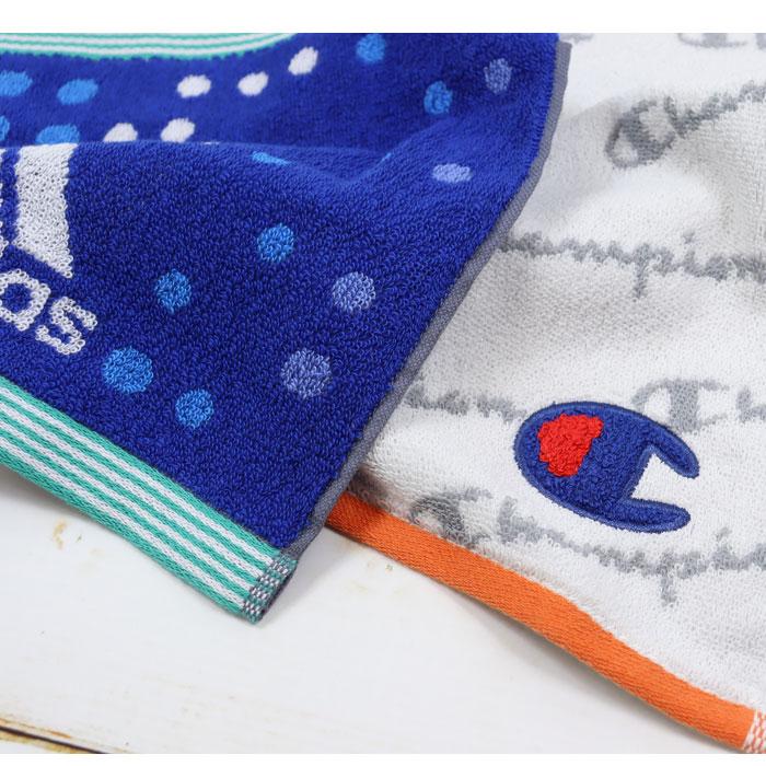 アディダス チャンピオン タオルハンカチ 2枚組 売り切り特価 コットン
