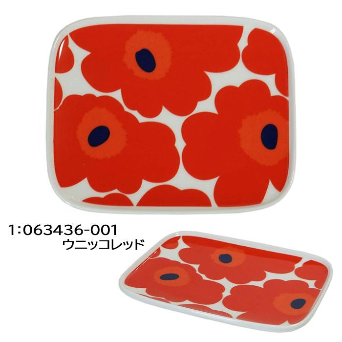 marimekko（マリメッコ） 並行輸入品 スクエア プレート 15×12cm お